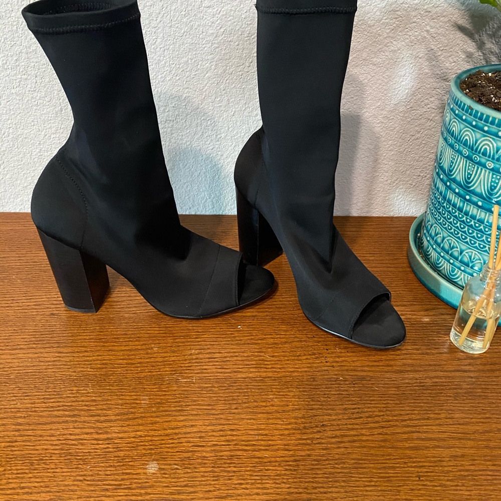 Tony Bianco Sock Heel Boot Open Toe - image 5